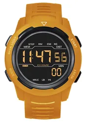 ساعت دیجیتال کرونوس مدل P100 زرد