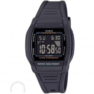 ساعت مچی کاسیو مدل W-201-1BVDF