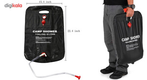 دوش سفری مدل Camp Shower در 3 ظرفیت 20,25,40 لیتری