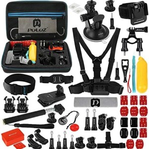 کیف و لوازم جانبی دوربین ورزشی Navitech دارای 18 قطعه ا Navitech 18-in-1 Action Camera Accessories Combo Kit