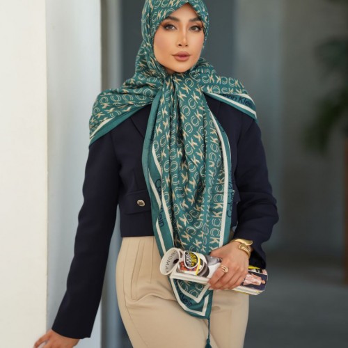 روسری سی اسکارف طرح کلوین کلاین