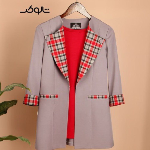 کت مازراتی یقه چهارخانه