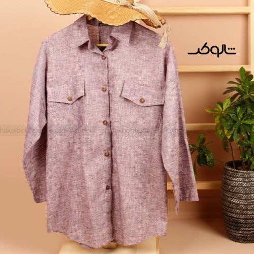 بلوز دکمه دار لنین اکما