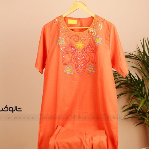 ست بلوز و شلوار هندی