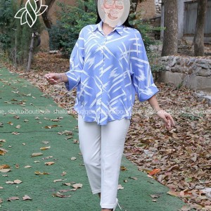 شومیز مجلسی ساتن گلد