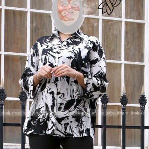 شومیز الیزه طرح جنگل