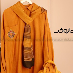 شومیز گلدوزی هدیش