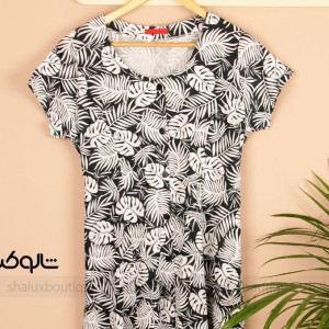 پیراهن نخی زبرا