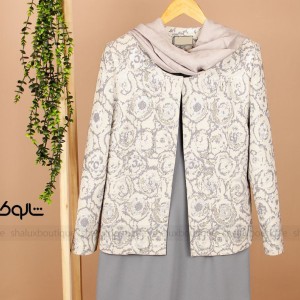 ست کت و سارافون ژاکارد