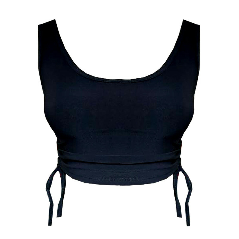 کراپ‌تاپ زنانه طرح بغل بند دار