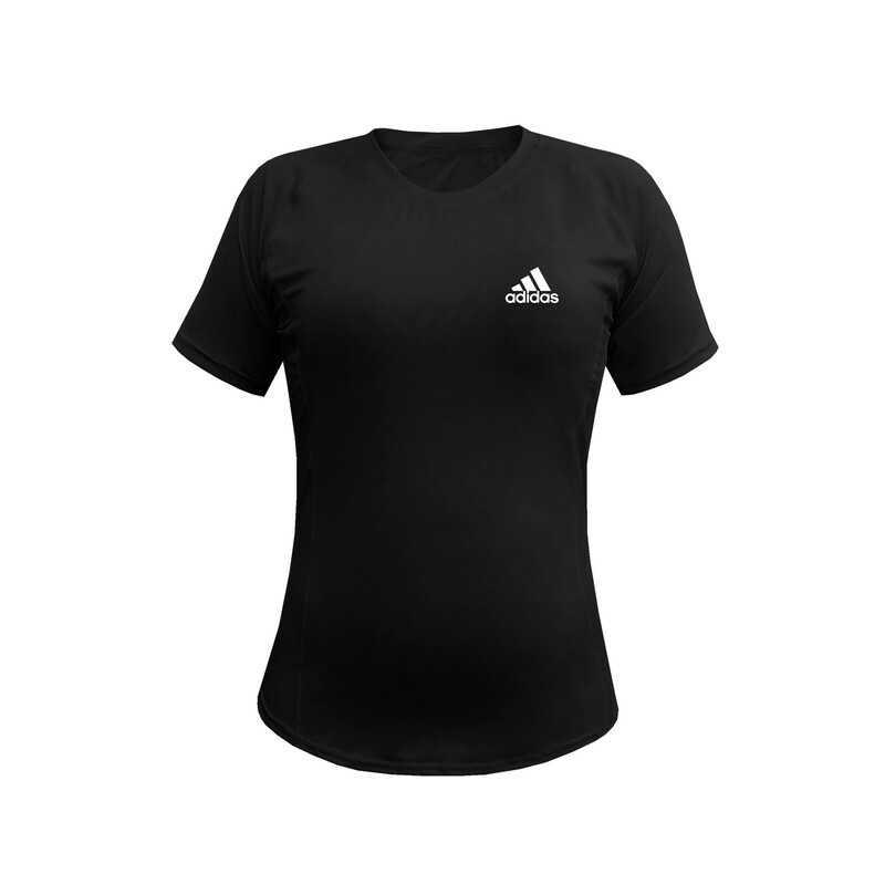 تی شرت ورزشی زنانه آستین کوتاه طرح adidas