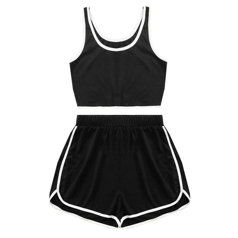 ست تاپ و شلوارک دخترانه مدل ماریا کد 6940333