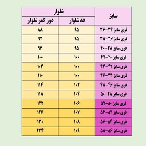 شلوار زنانه مدل ابروبادی کد 706 رنگ قهوه ای