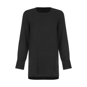 تونیک زنانه رنگ مشکی مدل ابر و بادی کد 701