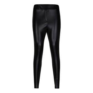 شلوار  زنانه طرح چرم کد 2035 رنگ مشکی