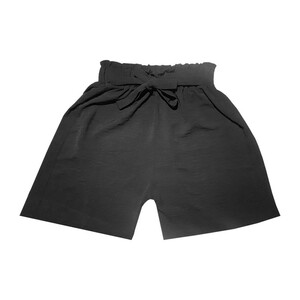 شلوارک دخترانه  مدل ابر و بادی رنگ مشکی کد 301