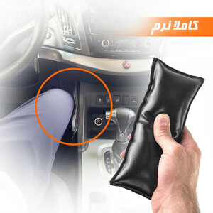 پد استراحت خودرو دست و زانو شاندیز مد مدل چرمی بسته 2 عددی