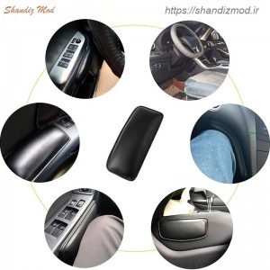 بالشتک استراحت دست و زانو نادیاهوم مدل چرمی بسته 2 عددی