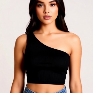 کراپ تاپ  زنانه مدل یقه رومی کد 6233383