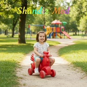 چهار چرخه کودک مدل خروس سواری کد 02