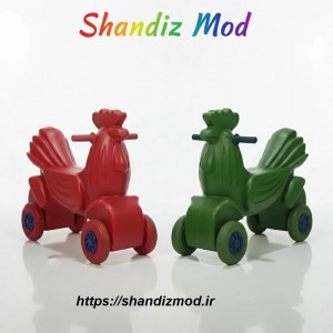 چهار چرخه کودک مدل خروس نشان کد 05