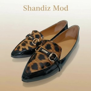 کفش مجلسی زنانه طرح پلنگی کد 7072405