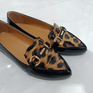 کفش مجلسی زنانه طرح پلنگی کد 7072405