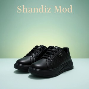 کفش زنانه ونس شیک مشکی کد 7074465