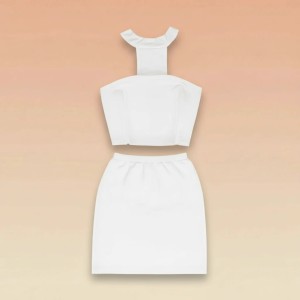 ست نیم تنه و دامن زنانه مدل مه لقا کد 7107597