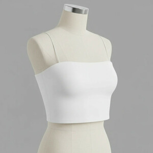 کراپ‌تاپ زنانه مدل بند ماکارونی