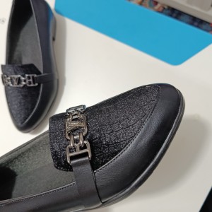 کفش کالج زنانه رویه مخمل طرح YL  کد 7146750