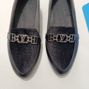 کفش کالج زنانه رویه مخمل طرح YL  کد 7146750