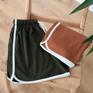 شلوارک زنانه نواردوزی کد 7158419