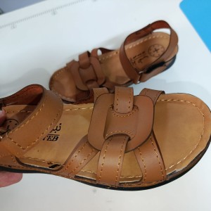 صندل زنانه مدل پاپیونی رنگ قهوه ای کد 7185475