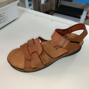 صندل زنانه مدل پاپیونی رنگ قهوه ای کد 7185475