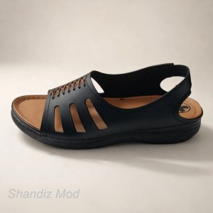 صندل زنانه پشت کشی مدل بافت کد 7195207