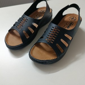 صندل زنانه پشت کشی مدل بافت کد 7195207