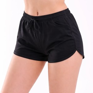 ست دو تیکه تاپ و شلوارک زنانه یقه رومی بند دار کد 7197551