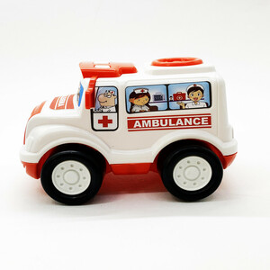 ماشین بازی کوچک مدل آمبولانس کد 7204466