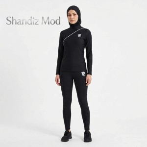 ست ورزشی زنانه تی شرت و لگینگ مدل یوز شاندیز مد کد 6113727