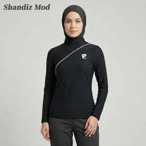 تی شرت ورزشی آستین بلند زنانه مدل یوز کد 6113734