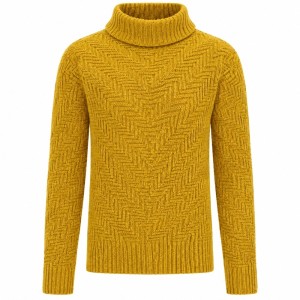 پلیور بافت مردانه یقه اسکی کلاسیک کد 7691028 در رنگبندی متنوع