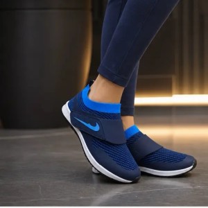 کفش راحتی و جورابی زنانه طرح نایک چسبی کد D-7824195 در سه رنگ متنوع