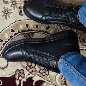 کفش نیم بوت مردانه شاندیز مد مدل آشیل کد 7874452 رنگ مشکی