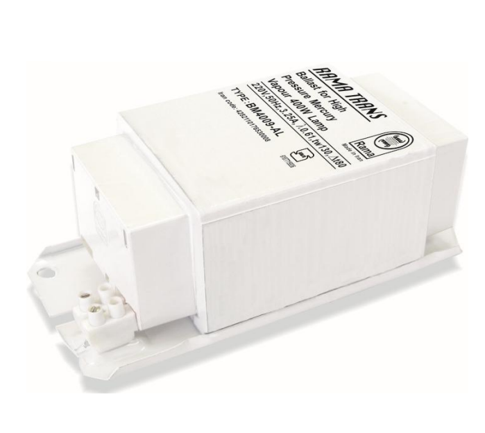 بالاست 400 وات جیوه آلومینیومی راما