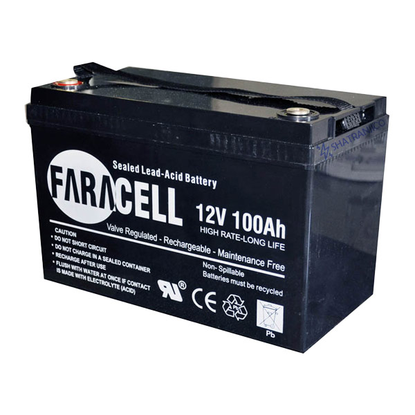 باتری 12 ولت 100 آمپر فاراسل Faracell
