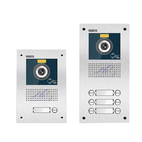 پنل آیفون کارتخوان PU RFID نماوا کلید مکانیکی