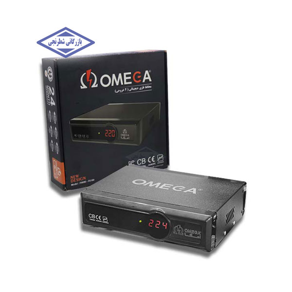 محافظ دیجیتال فلزی 4 خانه امگا مدل F6000