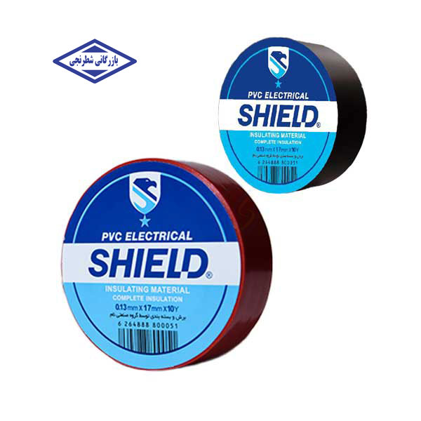 نوار چسب برق شیلد اصل بسته ده عددی - کارتن 200 عددی