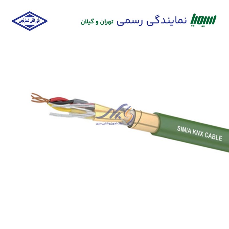 کابل KNX سیمیا 2x2x0.8